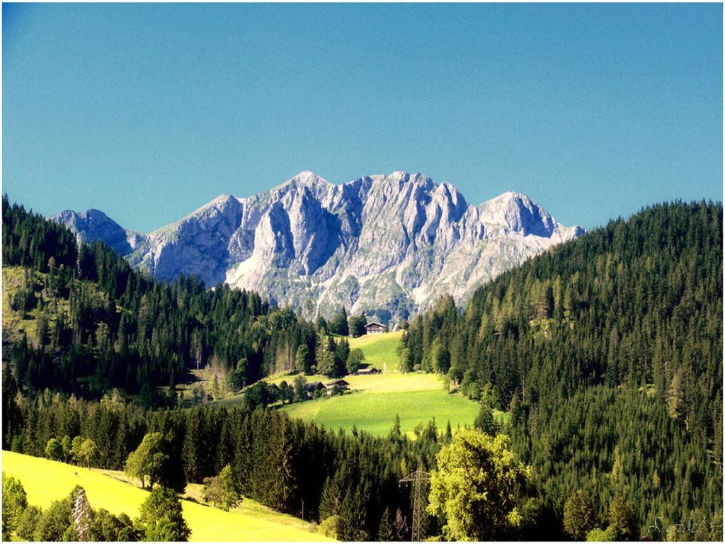 Ferienwohnung Waldhaus Sankt Martin am Tennengebirge Exterior foto