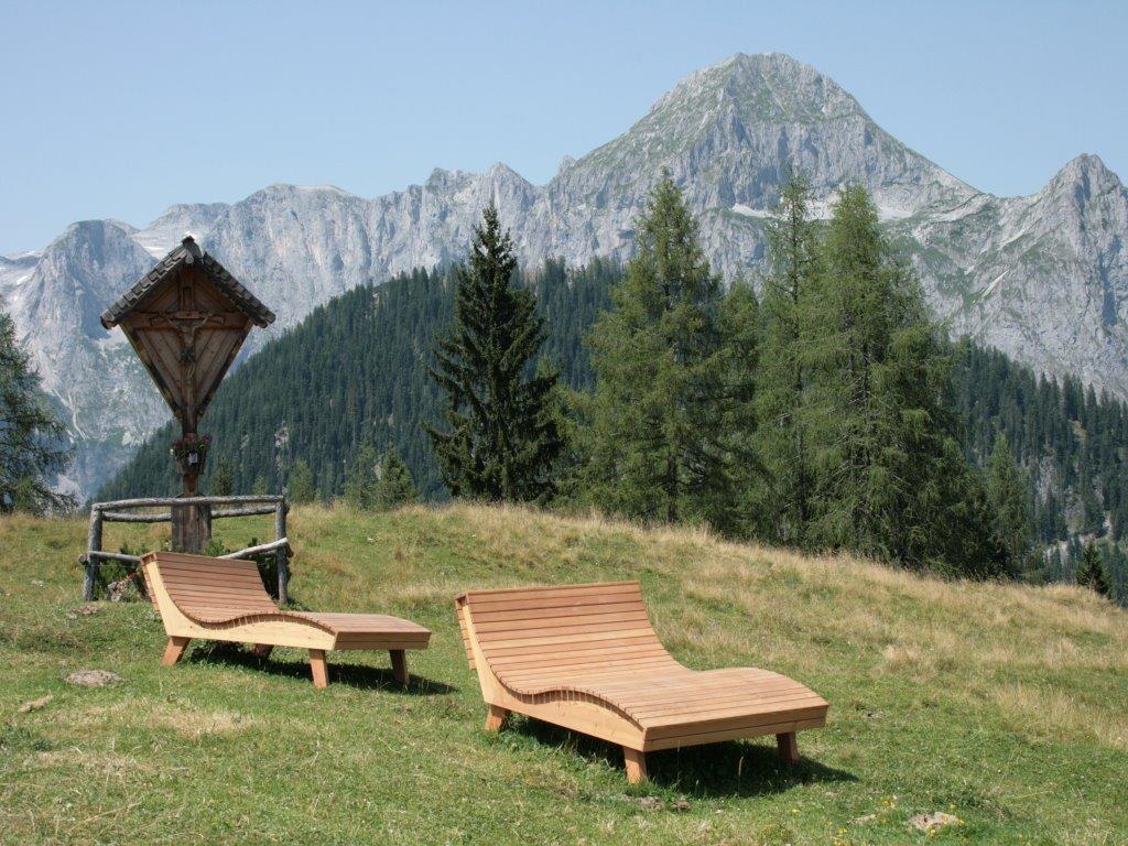 Ferienwohnung Waldhaus Sankt Martin am Tennengebirge Exterior foto